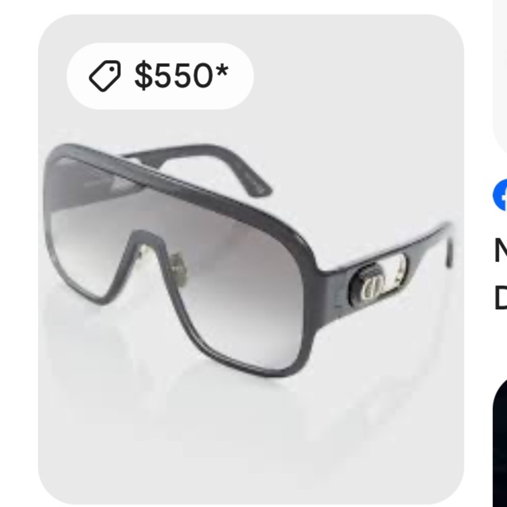 Dior Black Gradient Sunglasses - Picture 10 of 10